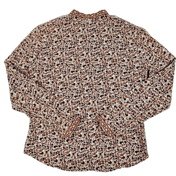 KORS MICHAEL KORS Vintage Red Label printed Long Sleeve button-up shirt - Picture 3 of 14